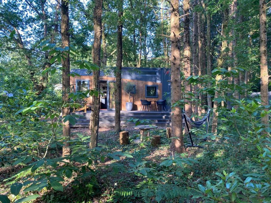 Tiny House Sur Terrain Boise A 10 Mn De La Mer Férel Kültér fotó