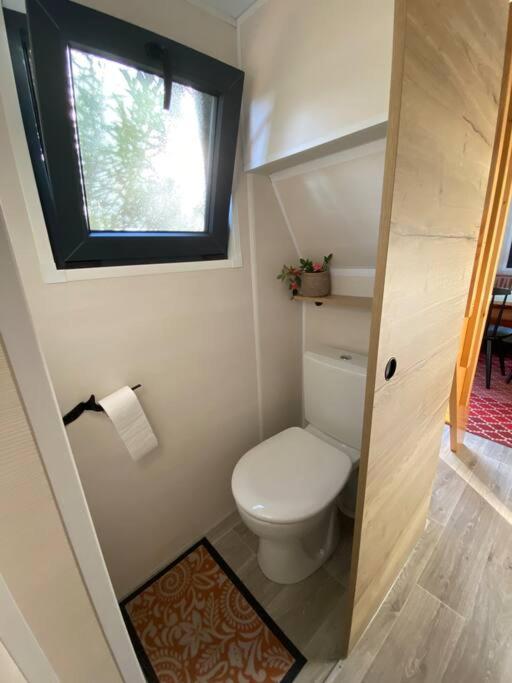 Tiny House Sur Terrain Boise A 10 Mn De La Mer Férel Kültér fotó